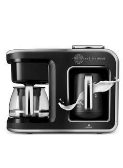 Buy Turkish Coffee Maker Drip Filter Coffee Machine Multi Function Silver Colour in UAE