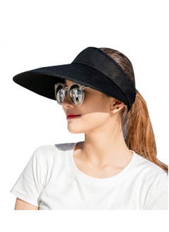 اشتري Sun Hat Large Brim Hat Summer UV Protective Beach Hat في الامارات