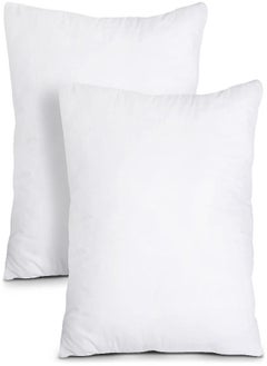 اشتري Utopia Bedding Throw Pillows Insert (Pack of 2, White) - 14 x 14 Inches Bed and Couch Pillows - Indoor Decorative Pillows في الامارات