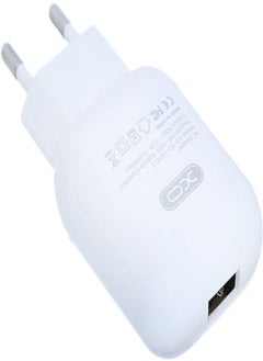 Buy XO L37 Single USB Wall Charger, 2.1A – White in Egypt