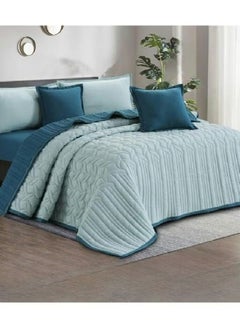 Buy HOURS Comforter Set 6 Pieces King Size in Saudi Arabia