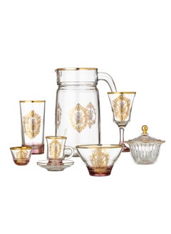 Buy 78-Piece Rose Gold Turkish Hospitality Set in Saudi Arabia