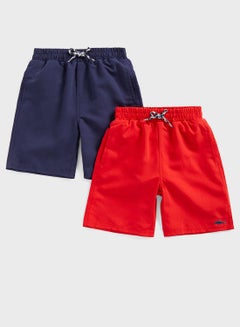 Buy Kids 2 Pack Essential Shorts in UAE