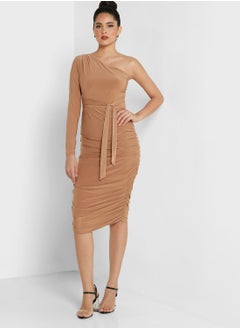 Buy One Shoulder Bodycon Dress in UAE