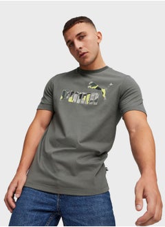 Buy Essential+ Camo Graphic T-Shirt in UAE