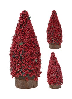 اشتري Homesmiths Christmas Xmas Tree Berries 25cm Red Assorted 1 Piece في الامارات