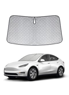 اشتري Windshield UV Protector for Tesla Model 3 Foldable Window Sun Shade Blocks UV Rays, Car Interior Accessories في الامارات