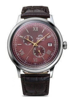 اشتري Bambino Automatic Analog Leather Strap Men's Watch RA-AK0705R في الامارات