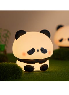 Buy Panda Night Light, LED Squishy Novelty Animal Night Lamp, Food Grade Silicone 3 Level Dimmable Breastfeeding Nursery Nightlight for Room Decor, Cute Gifts Stuff for Boys Girls Baby Children in UAE