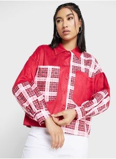 Buy Solid & Checked Shirt in Saudi Arabia