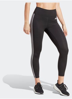 اشتري Train Essentials 3-Stripes High-Waisted 7/8 Leggings في مصر