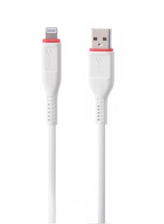 Buy Energy Line-III CC4900 USB-A to Lightning Charge Sync Cable Silicone 1.5M White in UAE