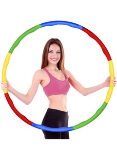 Buy Hula Hoop Training Rings for Kids, Colorful Detachable Adjustable Hoop, Suitable for Girls and Boys Fitness, Gymnastics Hula Hoops, for Fitness, Weight Loss, Pet Training in Egypt