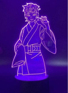 اشتري Light 3D Illusion Naruto Uzumaki Boruto 3D Light Naruto Light Naruto 3D Multicolor Night Light Uzumaki Naruto Son Uzumaki Boruto LED Table Lamp Toy في الامارات
