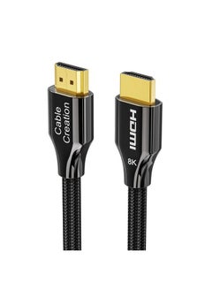 Buy 8K Hdmi Cable 3.2 Feet Hdcp Hdmi Cable 8K 60Hz Ultra High Speed 48Gbps Earc Hdmi Cable Compatible With Ps5 Ps4 Xbox Series X Xbox One Laptop Ns Roku Tv Laptop Projector Black in UAE