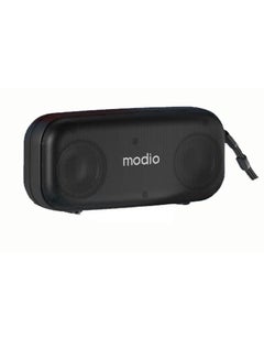 Buy Modio D202 Portable Bluetooth Speaker With High Bass Sound Quality Black in UAE