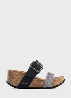 Buy Newcastle Double Strap Wedge Sandals in UAE