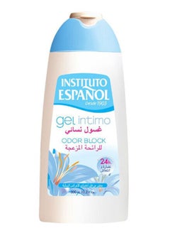 Buy Instituto Espanol Intimate Gel Wash 300 ml ODOR BLOCK - Blue in Saudi Arabia
