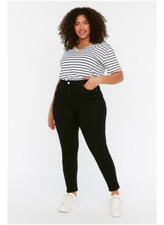 Buy Black High Waist Stretchy Skinny Jeans TBBSS22JE0189 in Egypt