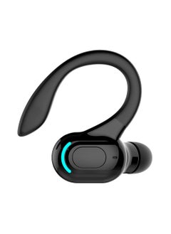 Buy Wireless Earbuds with Earhooks Single Bluetooth Earpiece Sports Headphones Over the Ear Running Workout Wrap Around Earbuds 8H Long Battery Life Waterproof Noise Cancelling Headset for Android iOS in Saudi Arabia