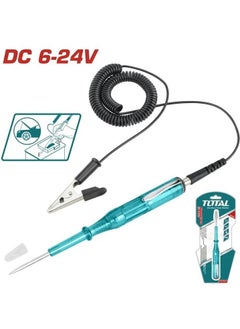 Buy AUTO Circuit Test DC 6-24V Point Diameter 3mm  Length 2.5 Meter AS Insulated Handle Comes with Electric Pen Clip for Car Automotive THT414501 in Saudi Arabia