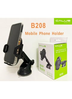 Buy Calus B208 Magnetic Sunction Car Holder Car Phone Mount Clip Strong Absorption With Automatic Tightening Holder Bracket Stand Black in UAE