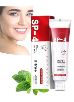 Buy Sp-4 Toothpaste, Sp-4 Toothpaste, Sp-4 Probiotic Toothpaste, SP-4 Probiotics Whitening Toothpaste, Brightening, Stain Removal, Fresh Breath, Teeth Whitener Toothpaste in UAE