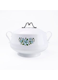 اشتري Casserole Shahi Stainless Steel Insulated Hotpot 3500 ml White في الامارات