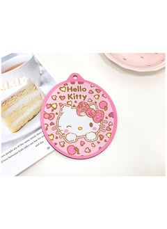 اشتري Explosive Cartoon Sanrio Hello Kitty Dining Table Thermal Insulation Anti-slip Mat في السعودية