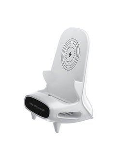 Buy 15 Watt Wireless Charger Fast Charging Mobile Phone and Stand Holder in UAE