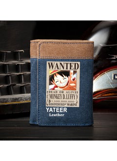 Buy New ONE PIECE Canvas Vertical Wallet in UAE