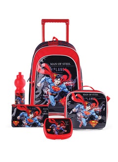 Buy 5 In 1 Superman Man Of Tomorrow Trolley Box Set, 18 inches in UAE