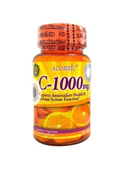 Buy Acorbic C-1000mg Vitamin C Supplement – 30 Capsules in UAE