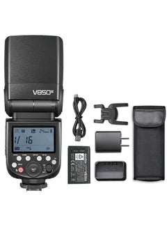 اشتري Godox V850III Flash Camera Flash 7.2V/2600mAh HSS 1/8000 2.4G 1.5s Recycle Time 450 Full Power Pops for DSLR Cameras with Standard Hot Shoes for Canon, Nikon, Sony, Fuji, Panasonic, Olympus (NO TTL) في الامارات