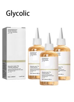 اشتري Supwell Glycolic Acid 7% Toning Resurfacing Solution for Blemishes and Acne, Glycolic Sour 7% Toner, Facial Exfoliation Astringe Pores 100ML (3PCS) في السعودية