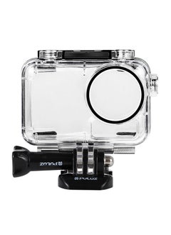 Buy Waterproof Housing Protective Cover For DJI Osmo Acition Camera Transparent in Saudi Arabia