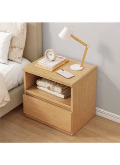 Buy Home Bedside Storage Cabinet With Drawer And Shelf in UAE