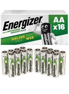 Buy Energizer AA 2000mAh Rechargeable Battery 16 pcs in UAE