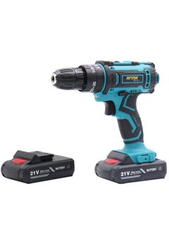 Buy Drill Battery 21 Volt With Drill Bits And Accessories in Saudi Arabia
