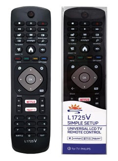 Buy L1725V Replacement Remote Control for Philips Smart LED Tv in UAE