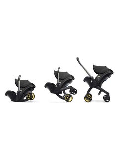 Buy 4 in 1 Foldable Baby Stroller, Car Seat, Two-way Baby Carrier, Rocking Chair, Four-wheel Suspension, Safe and Stylish Travel with Your Baby from Babydream (Newborn -18 Months) – Black in Saudi Arabia