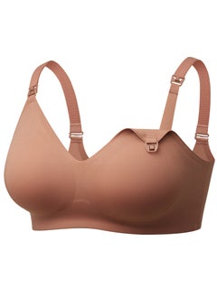 Buy YN21 Seamless Ultra Comfort Maternity Nursing Bras For Breastfeeding in UAE