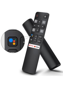 Buy Voice Replacement for TCL-Android-TV-Remote,New Upgraded RC802V for TCL Smart TVs with Google Voice Function,with Netflix,YouTube Buttons in UAE