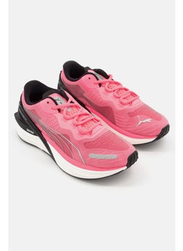 Buy Women Run Xx Nitro Lace Up Running Shoes, Pink/Silver/Black in Saudi Arabia