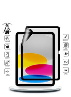 Buy 9D Matte Ceramic Film Screen Protector For Apple iPad 10th Generation 2022 10.9 Inch- Anti-Fingerprint Shield, Smooth Touch, Bubble-Free Installation in Saudi Arabia