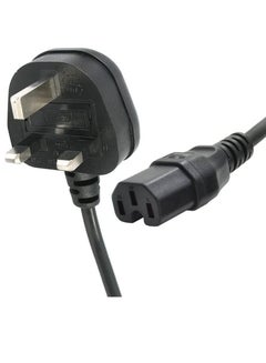 اشتري DKURVE® C15 Kettle Power Supply Adapter Cord Mains Cable Lead UK Plug  (1.5M) في الامارات