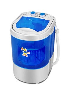 Buy Mini Single Tub Washing Machine with Dry Dry, Mini Semi-Automatic Washing Machine for Toddlers UV Anti-Bacterial in UAE