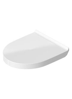 Buy Duravit self-closing combi toilet cover number one white in Egypt