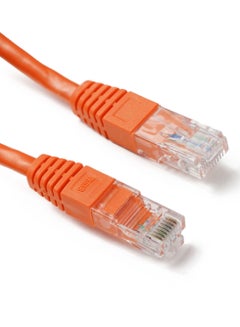 Buy CAT 6 Patch Cord Ethernet Cable 20 Meter Orange in Saudi Arabia
