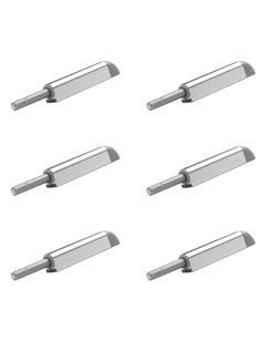 Buy Magnetic Touch Latch, Magnetic Door Catch Push to Open Latch Adjustable Magnetic Cabinet Closures Release Catches Damper for Kitchen Closet Wardrobe Cupboard Cabinet Door Wardrobe (6Pcs Silver) in Saudi Arabia